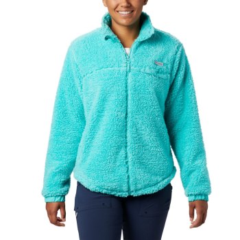 Dámské Bundy Columbia Harborside II Heavy Weight Fleece Full Zip Blankyt GCSXIT140